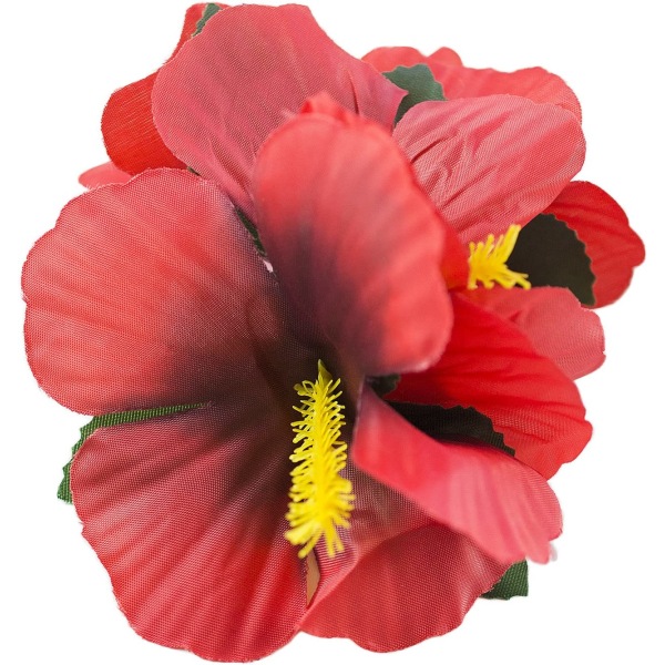Hula Girl Hibiscus Color Assorted Flower Island Theme Hår