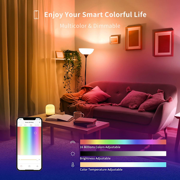 Smart Led Yeelight Smart Bulb 1S (färg)
