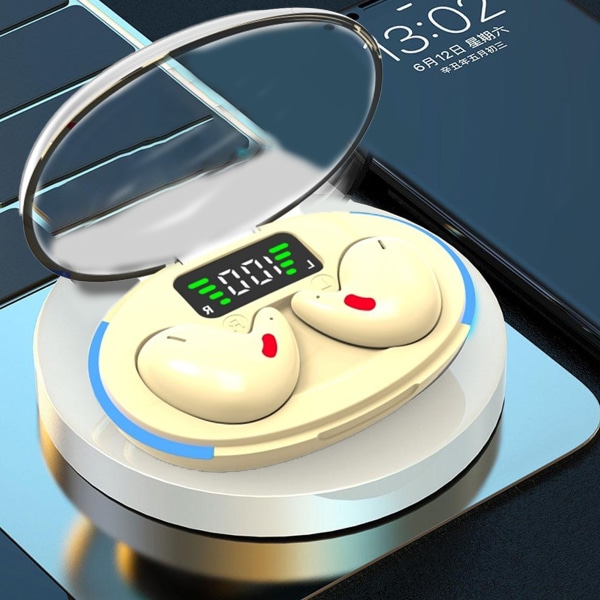 Usynlige ørepropper for søvn Mini Bluetooth-ørepropper True