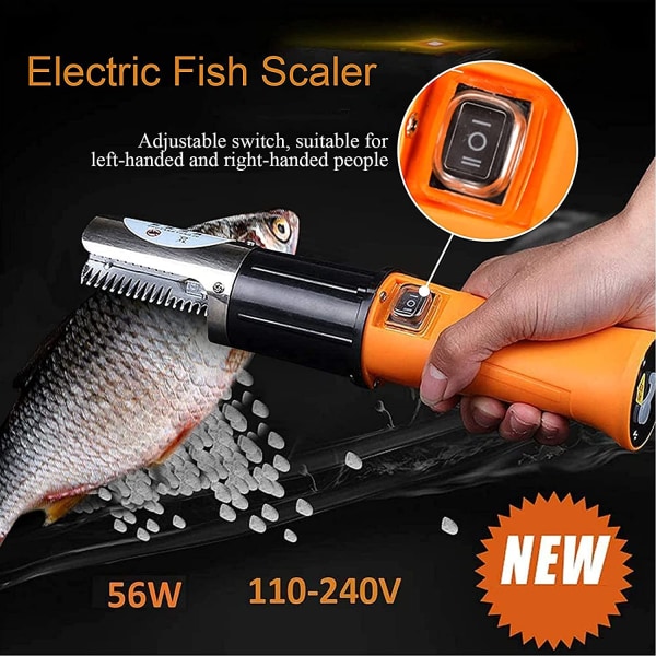 Elektrisk fisk scaler, Cordless Fish scaler Scale Scraper Remover