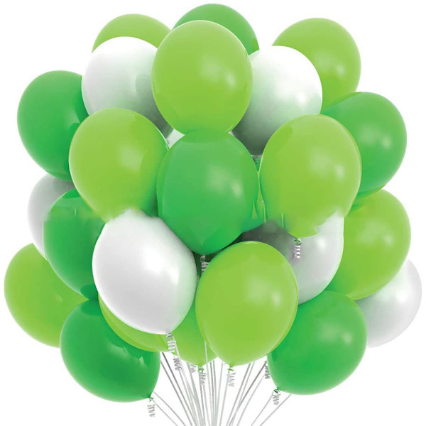 Festballonger, 90-pakning, 10-tommers, ballongsett med festivaltema