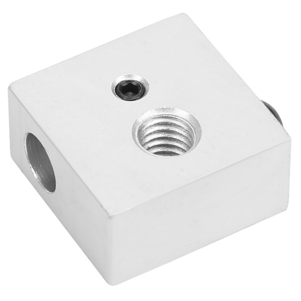 Aluminium Opvarmningsblok til Makerbot MK8 Hot End 3D Printer Dyses Halsrør Tilbehør
