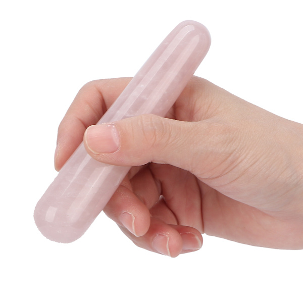 Jade-kivimassavipuikko, luonnollinen ruusukvartsi Gua Sha -kaavintahierontaväline