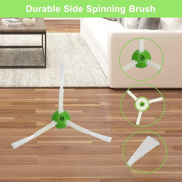 21 Pakke Reservedeler Kompatibel Med Irobot Roomba E5 E6 I6 I6+ I4 I4+ I7 I7+ I8+ Plus Plus Hepa Filter Bru Roller Repleniment Accessroies