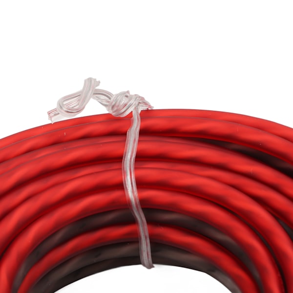 2 stk. Bil RCA Kabel Han til Han 5m Lang Universal Gummibeklædt Høj Ledningsevne til Stereoanlæg