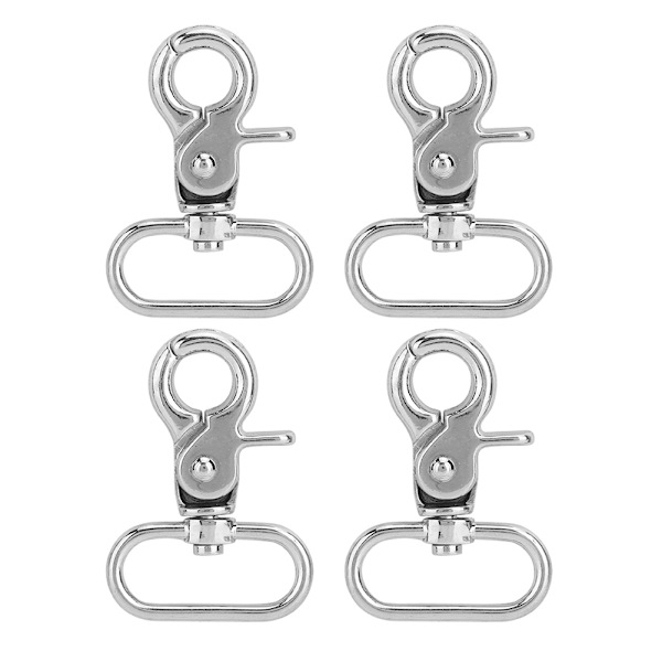 12 stk. DIY Zink Legering Håndtaske Kæledyrs Halsbånd Fremstilling Hummer Spænder Klips Hæk Accessories