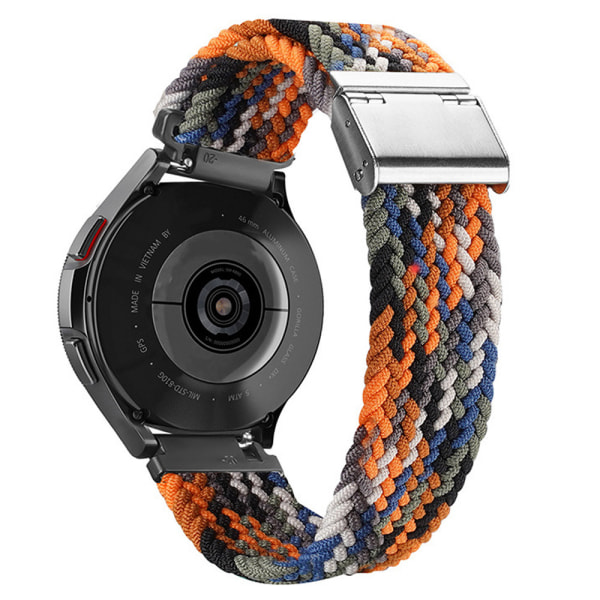 Sport Nylon flettet stropp 21 mm kompatibel med Samsung Watch