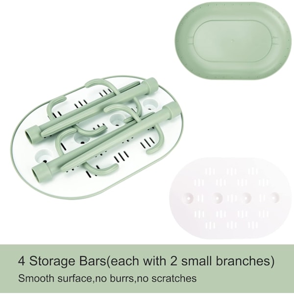 Tørkestativ for babyflasker, avløpsstativ for babyflasker,