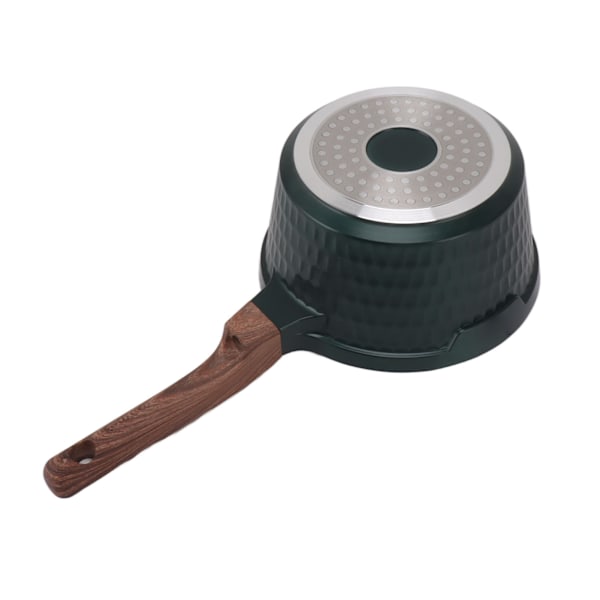 Granitbelagd kastrull, Universal non-stick kastrull med härdat glaslock, Maifansten & Gummiträ, Tålig induktionskompatibel kokkärl, Hälsosam &
