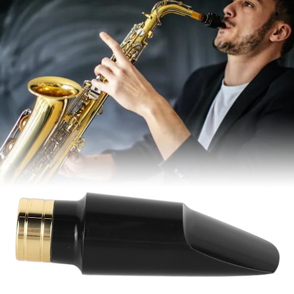 Saxofon Mundstykke Professionel Sopran Metal Saxofon Fløjte Hoved Mundstykke Udskiftning Musikinstrument Tilbehør