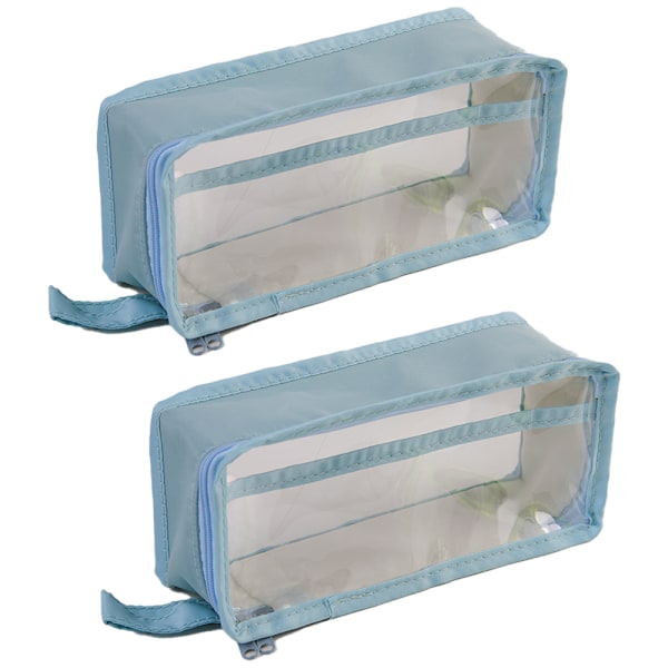 2-pack pennfodral för markeringspenna, pennfodral, transparent