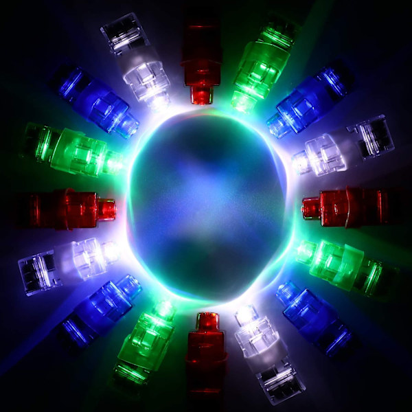 Finger Lights, Blinkende Lysringe i Festartikler
