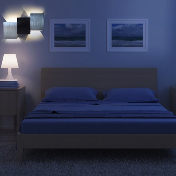 Modern Cob LED Vägglampa, Aluminiumlegering Akryl Vägglampa, Perfekt För Inomhus Utomhus Dekor, Sovrums- och Gårdsbelysning, Energisparande Design,