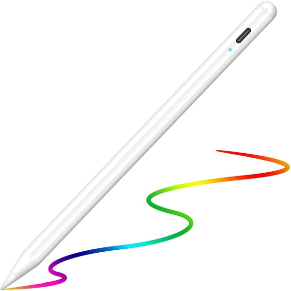 Granarbol Stylus Pen iPad Pen, Ladattava Active Stylus White