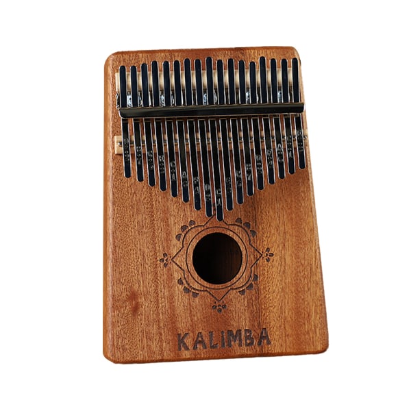 17 Key Kalimba Thumb Piano ; Tuning Hammer, Finger Covers, Key