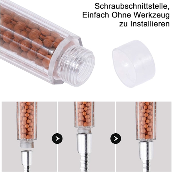 Led Duschkopf, Led Duschkopf med Färgväxling, Ingen