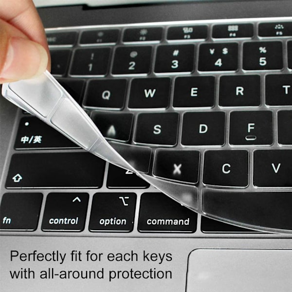 Ultratunn TPU-tangentbordsskydd för MacBook 2015