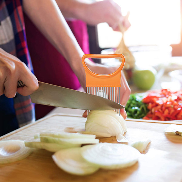 Mör kött nål kök verktyg lök nål - Orange
