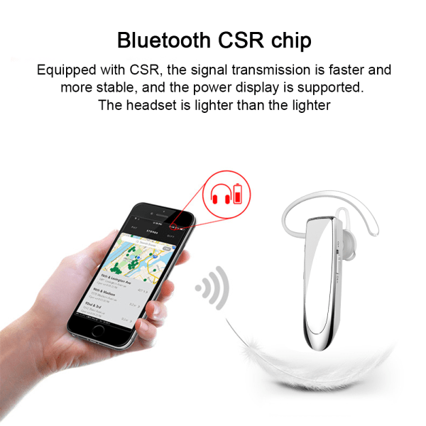 Bluetooth hörsnäcka trådlöst handsfree-headset