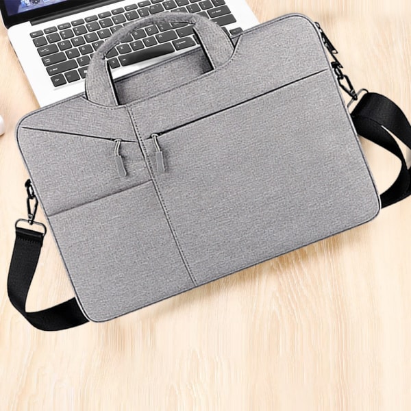 Laptopväska Datorfodral Väska med Axelrem, Vattentät
