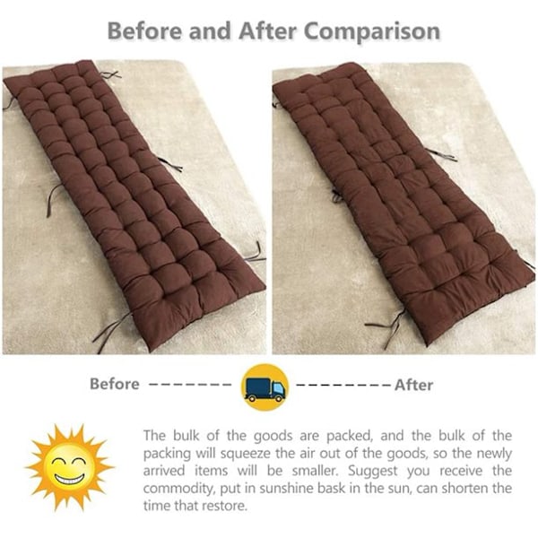 Lounger Bänk Kudde