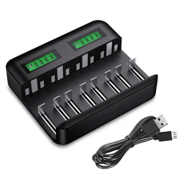 LCD Universal Battery Charger, Universal Charger for AA/LR6,