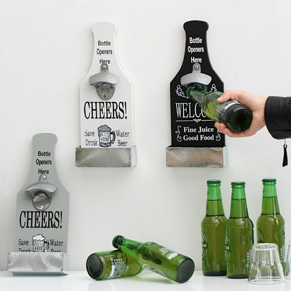 Ølflaskeåpner kreativ oppbevaringsboks bar restaurant