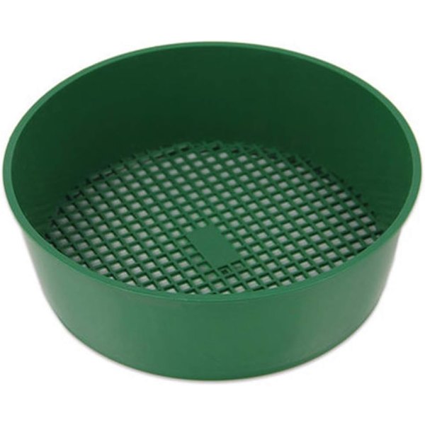 21 * 5 cm Jardin Passoire en Plastique Riddle Vert pour Composy