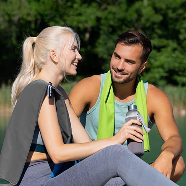 Utomhus Mikrofiber Camping Handduk Snabbtorkande Lätt - Quic