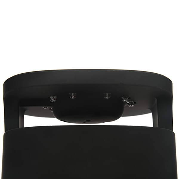 Lysstyrt USB-lading UV-lampe Myggdreper Buzz Fly Insekt Bug Killer (Svart)