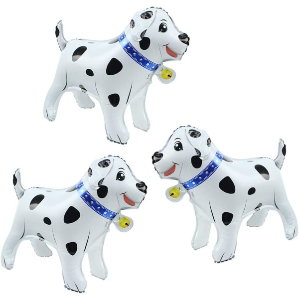 Søt 3D Hundeballongstativsett Doggy Walking Animal Balloons for
