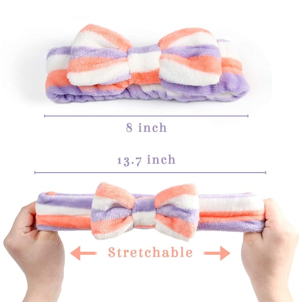 Buehårbånd, blødt Carol Fleece hårbånd Turban