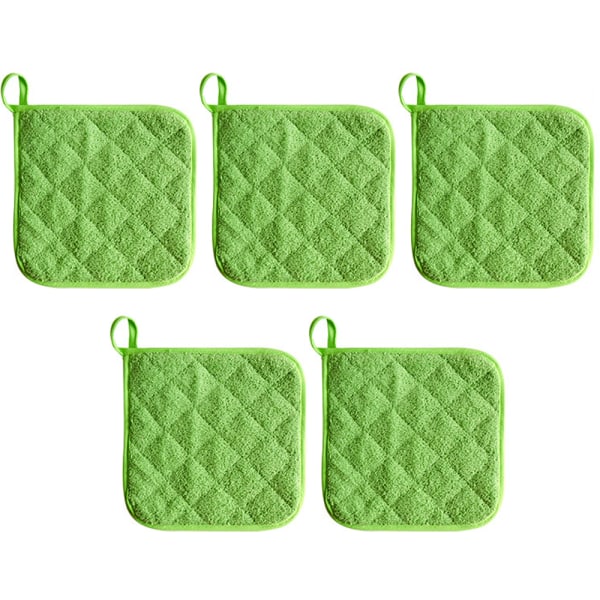 Pot Holders Cotton Made Machine Washable Heat Resistant