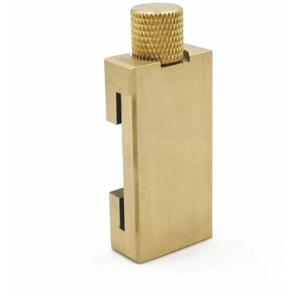 Mässing Stål Linjal, Markering Gauge Stopper LinjalMässing Markering
