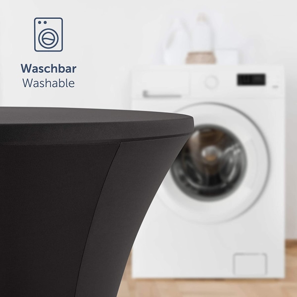 2er-Set Stretchbezug Stehtisch Hussen - Elegante Stehtischhusse