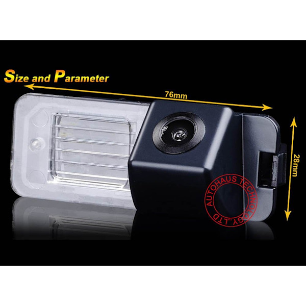 Farve nattesyn bil lastbil bakkamera til New Beetle VW Polo V 6R PASSAT CC Golf VI MK4 MK5 GOLF 6 MK6 EOS LUPO longziming
