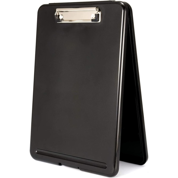 Plastic Clipboard with Storage, Open Nursing Clipboard Foldable