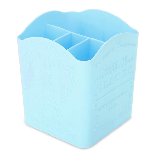 4 Grid Pen Holder Tool Nail Tool Storage Box Stationery