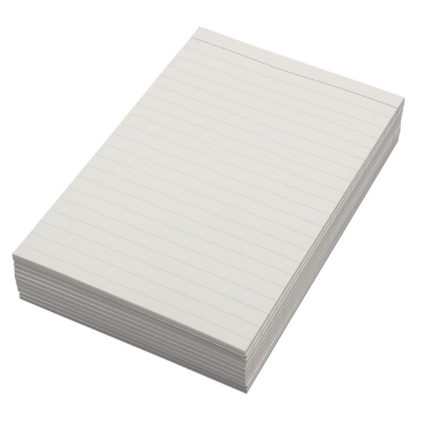 Anteckningsblock, anteckningsblock, (7,3\"x4,7\") storlek linjerade sidor,