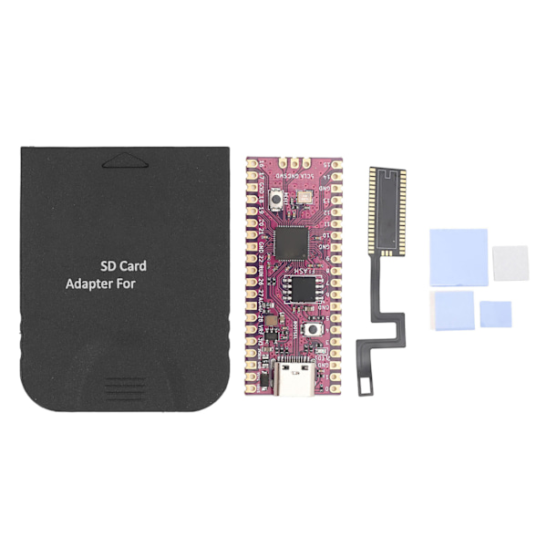 för Picoboot Utvecklingskort FPC Flexbandkabel med Micro SD-kortläsare för GC DOL 001 Retro Konsol Svart