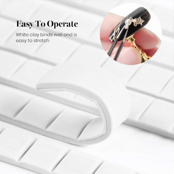 2 Set Akryl Nagelövningsställ Magnetisk Nagelspets Konstdisplay
