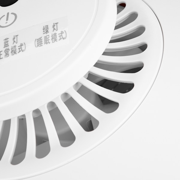 UFO-formet Elektrisk LED UV-lys Myggdreper Fluer Insektfelle Lampe Bug Zapper (Hvit)