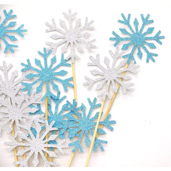 20 stk. Bryllupskage Dekoration Frosting Cupcake Toppers