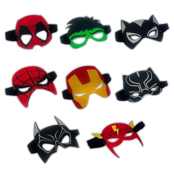 Deadpool-stil superhelte maske – Cosplay kostume til Halloween