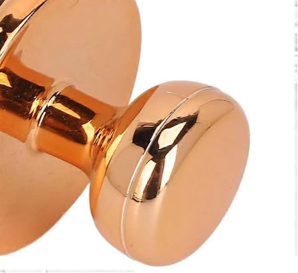 Makeupbørster, Makeupbørste Ansigt Blush Stor Hoved Pudderbørste Svamp ROSE GOLD