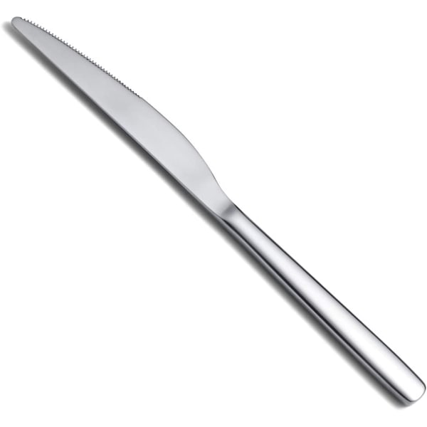Middagsknive 12 stykker, robust 9,25" rustfrit stål moderne