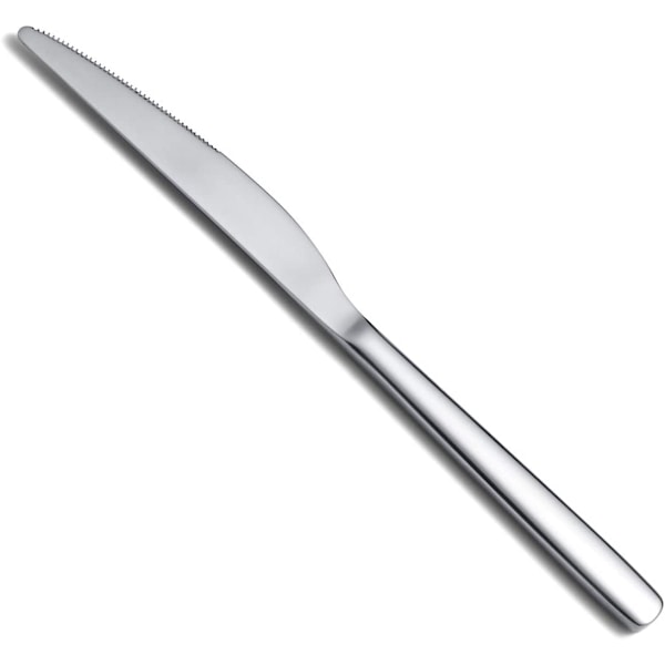 Middagskniver 12 stykker, robust 9,25\" rustfritt stål moderne