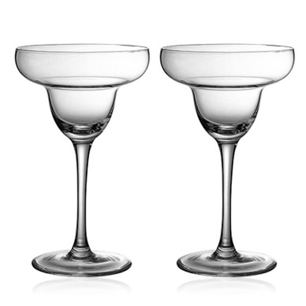 2 stk. gennemsigtige krystalglas husholdningscocktailglas gobletter
