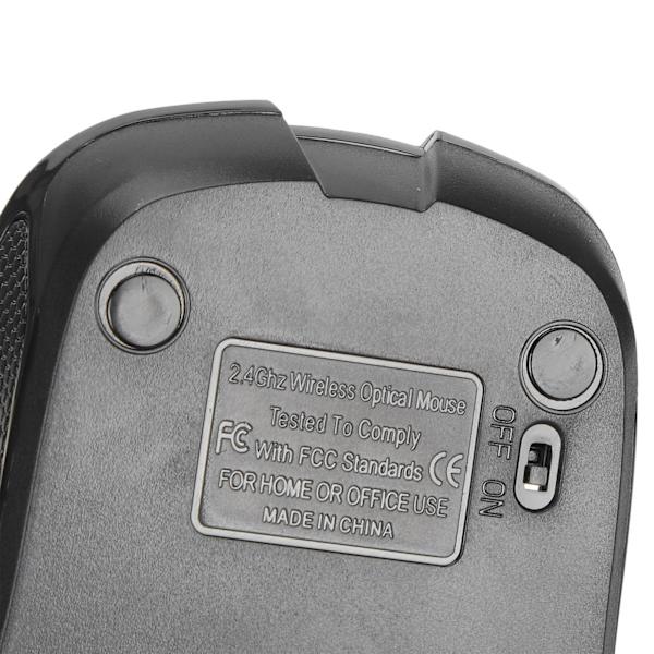 Trådløs mus ergonomisk mini optisk computertilbehør til notesbog tablet pc