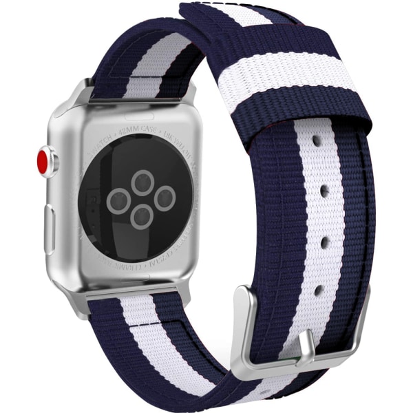 Compatible for Apple Watch Band, Fine Woven Nylon Adjustable